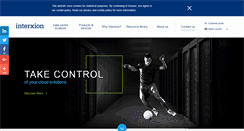 Desktop Screenshot of interxion.com