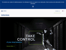 Tablet Screenshot of interxion.com